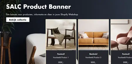 Shopify Product banner